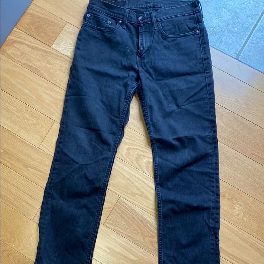Levi's Black Straight Jeans Classic Style